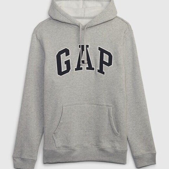 GAP Other - GAP Gray Logo Pullover Cotton Hoodie Men’s Size 510981-02-1